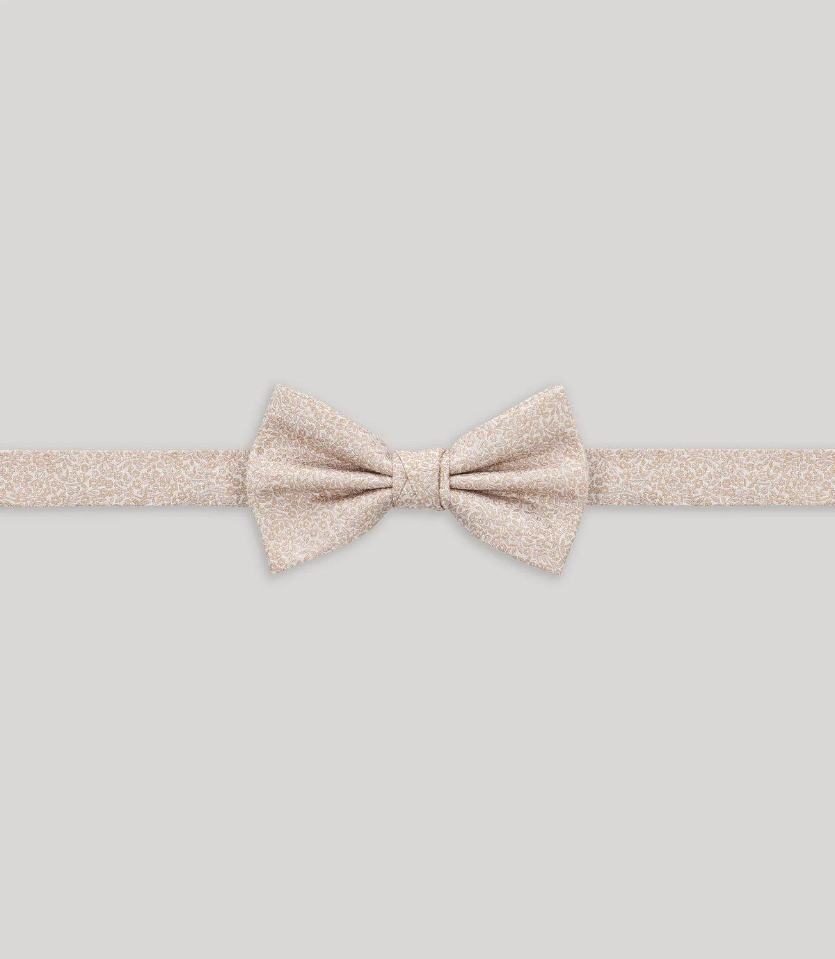 Nœud papillon fantaisie beige - IZAC