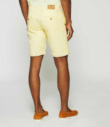 Bermuda en coton stretch jaune pale SLOWLY - IZAC
