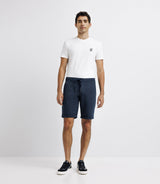 Bermuda coton stretch marine - IZAC