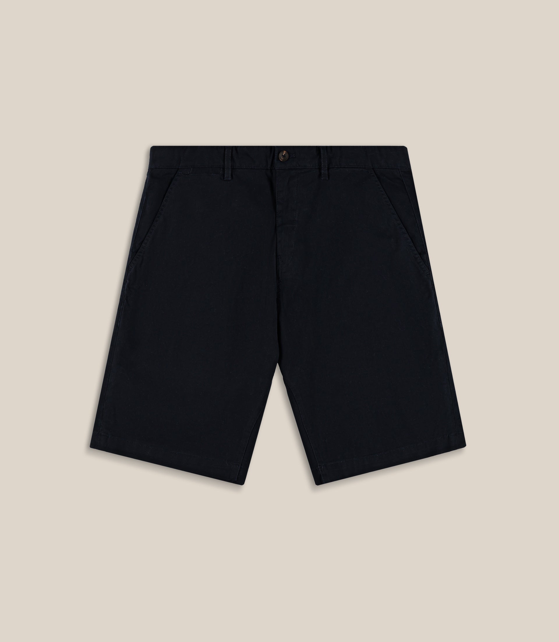 Bermuda coton stretch marine - IZAC