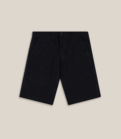 Bermuda coton stretch marine - IZAC