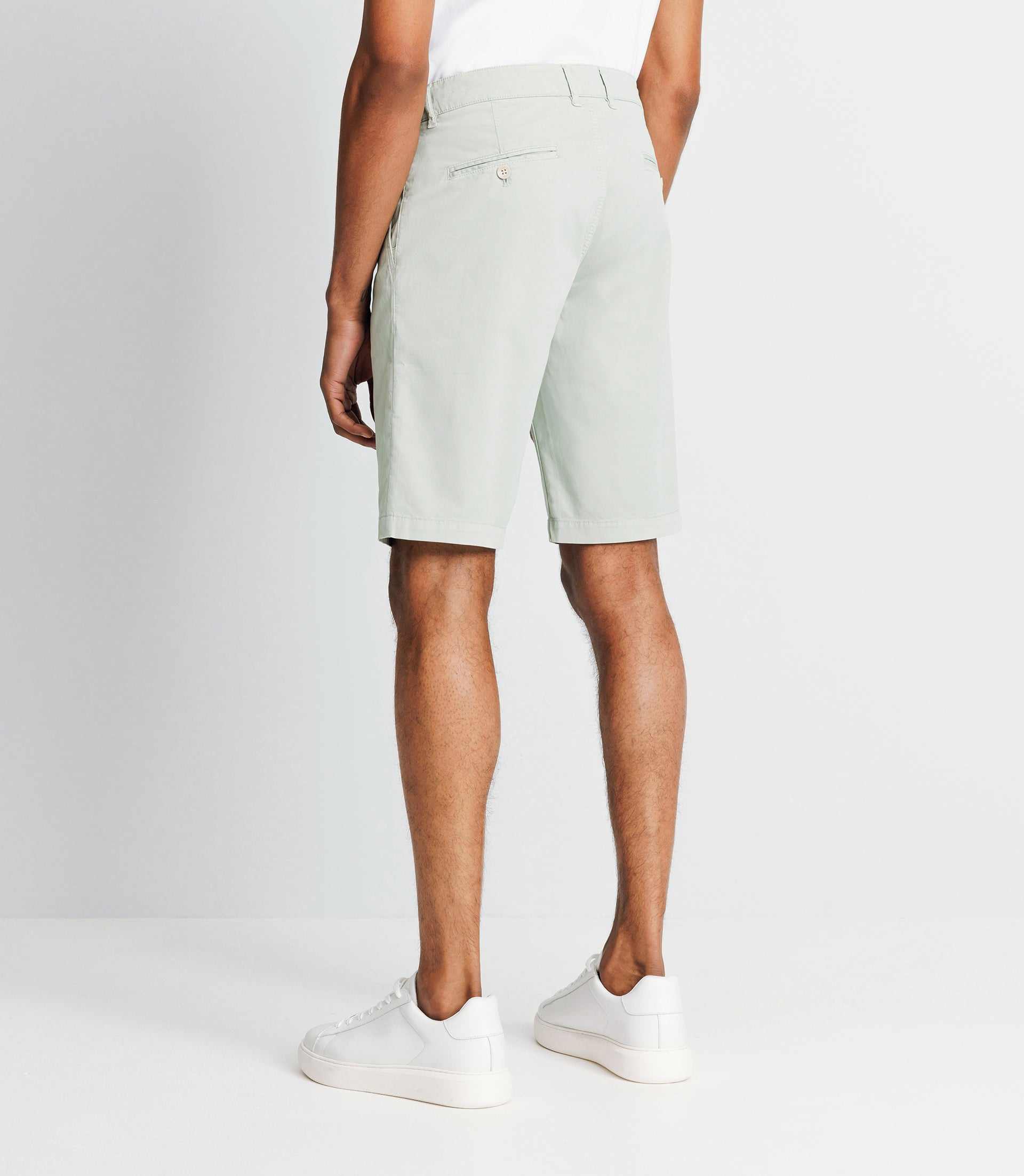 Bermuda stretch vert clair - IZAC