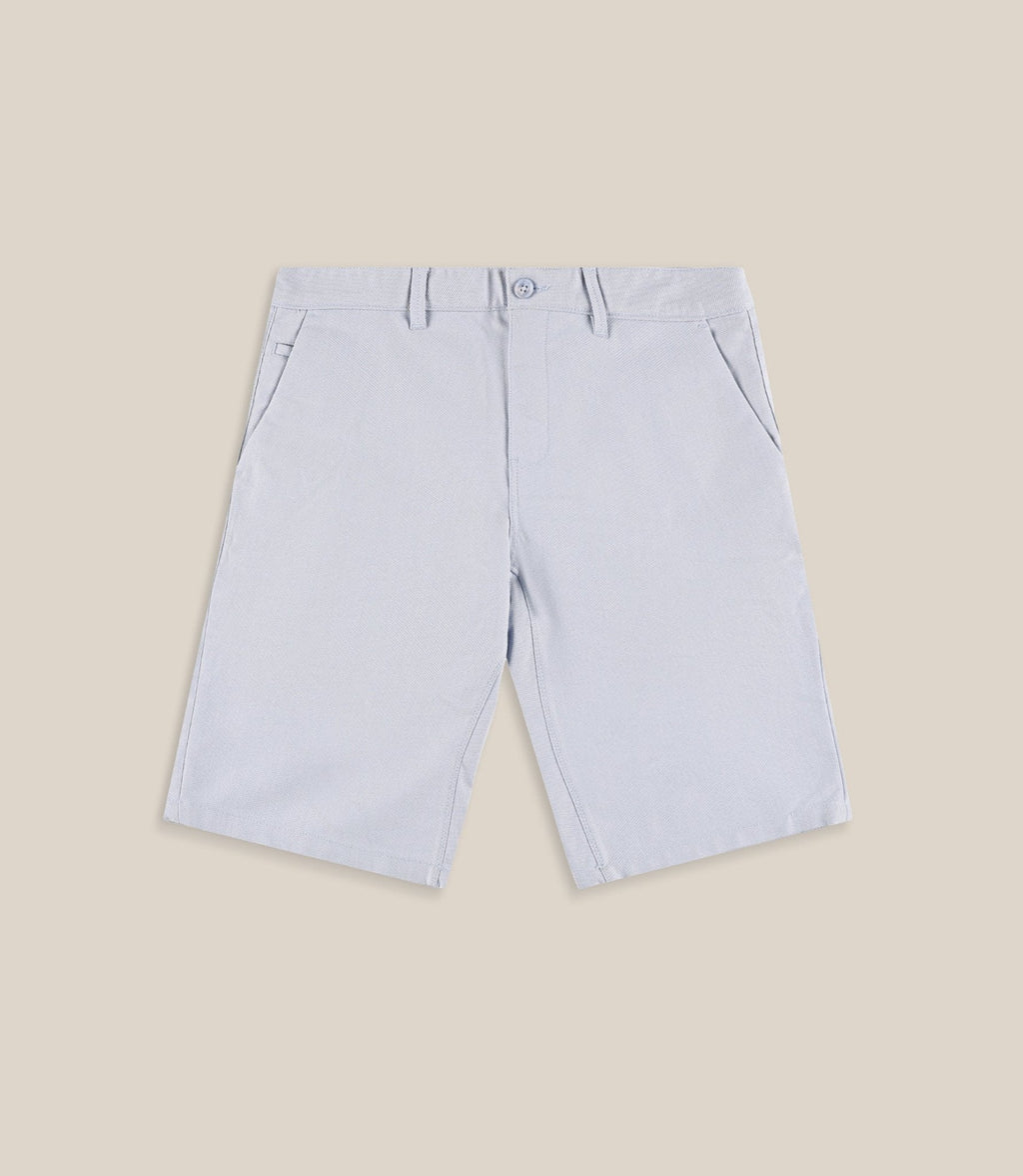 Bermuda coton stretch bleu clair - IZAC