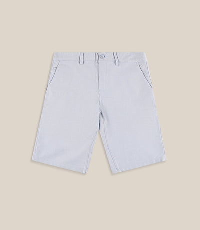 Bermuda coton stretch bleu clair - IZAC