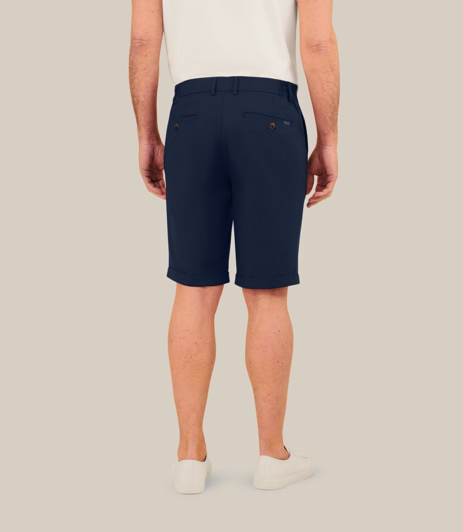 Bermuda à doublure marine - IZAC