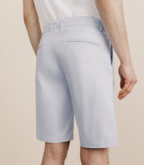 Bermuda coton stretch bleu ciel - IZAC