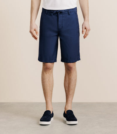 Bermuda avec cordon marine - IZAC