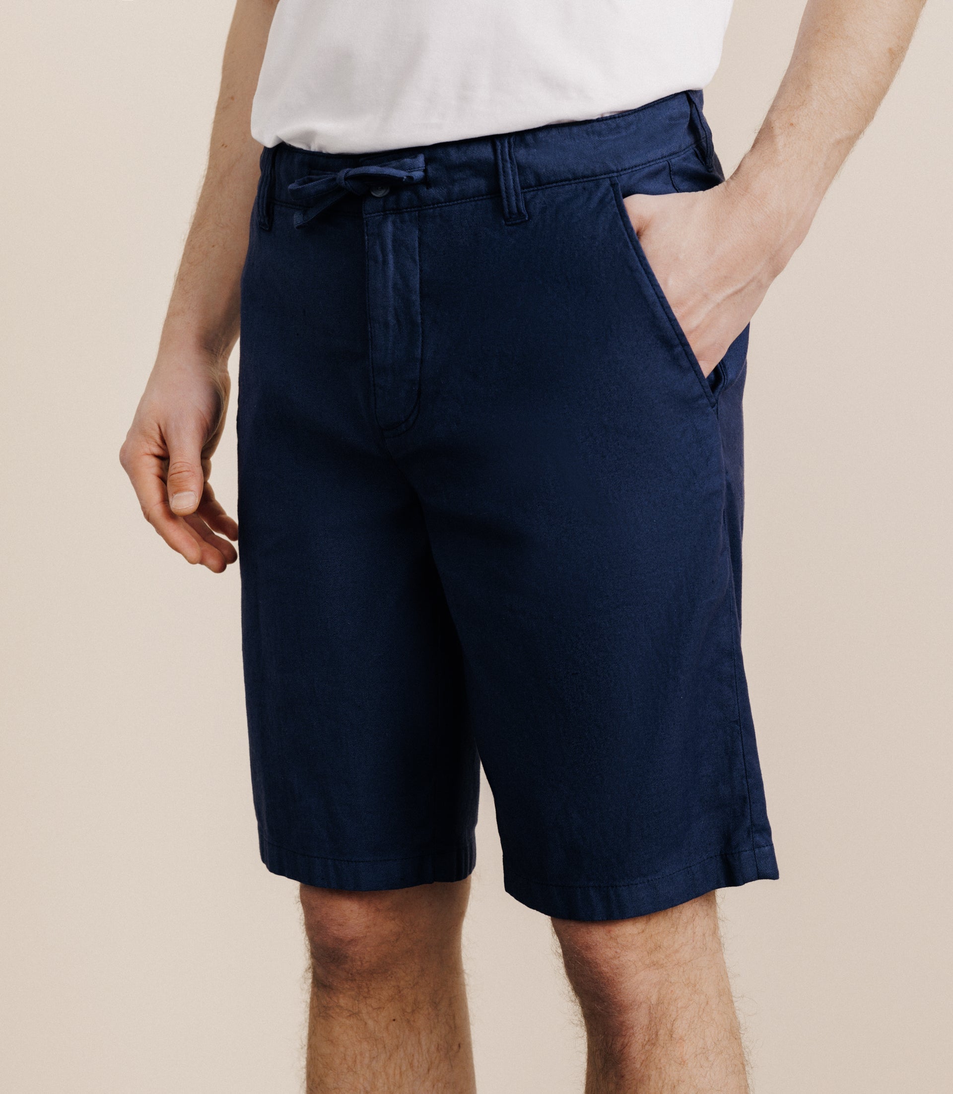 Bermuda avec cordon marine - IZAC