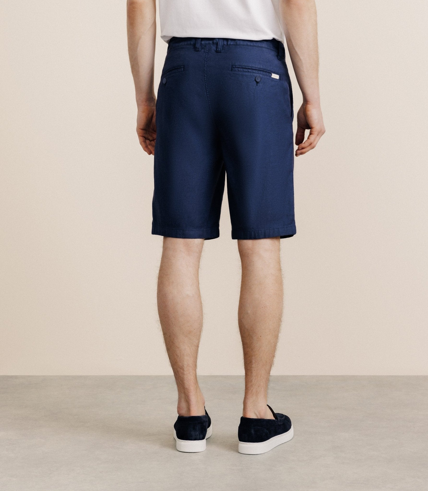 Bermuda avec cordon marine - IZAC