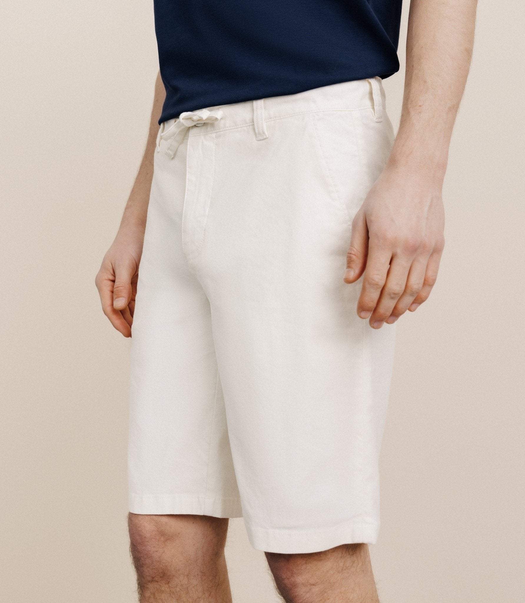 Bermuda avec cordon naturel - IZAC