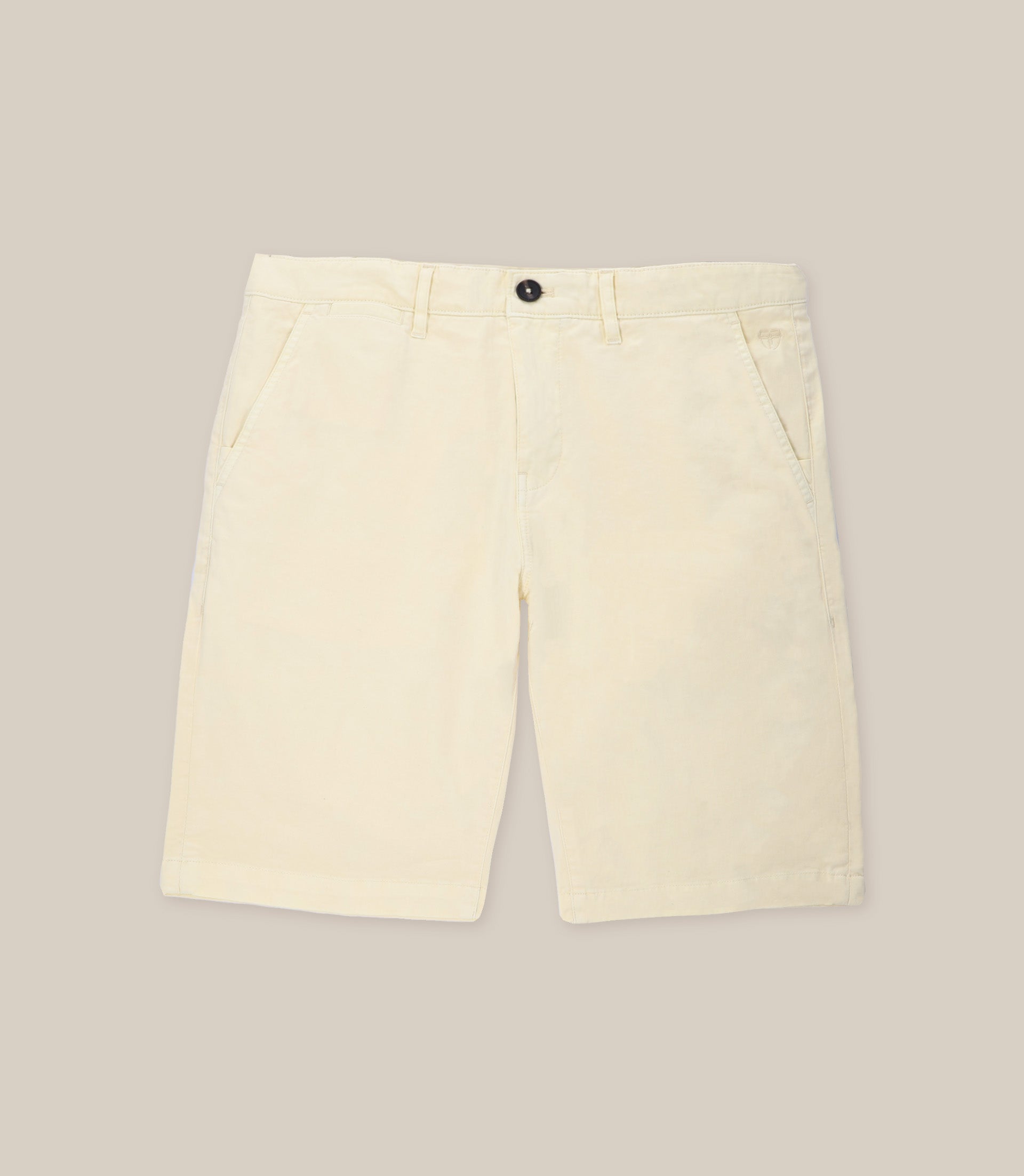 Bermuda coton stretch jaune - IZAC