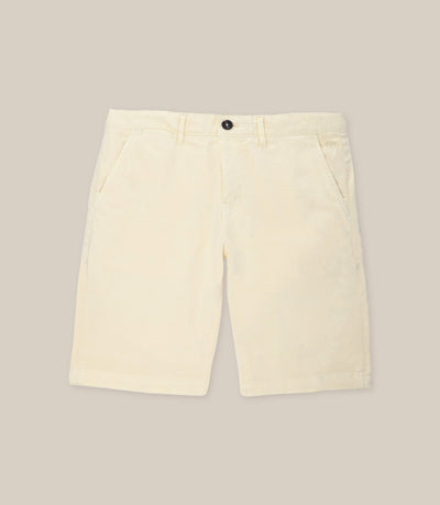 Bermuda coton stretch jaune - IZAC