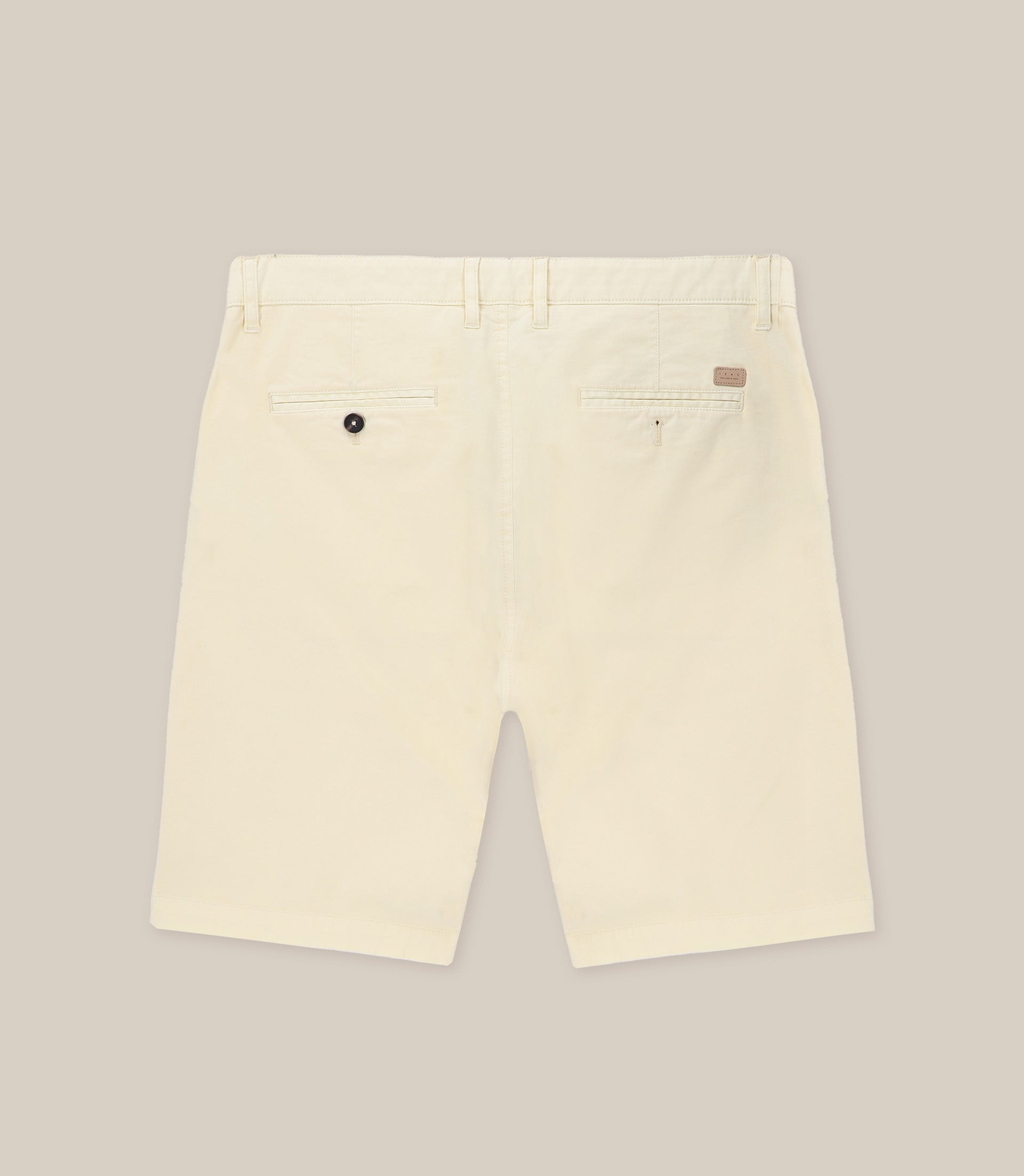 Bermuda coton stretch jaune - IZAC
