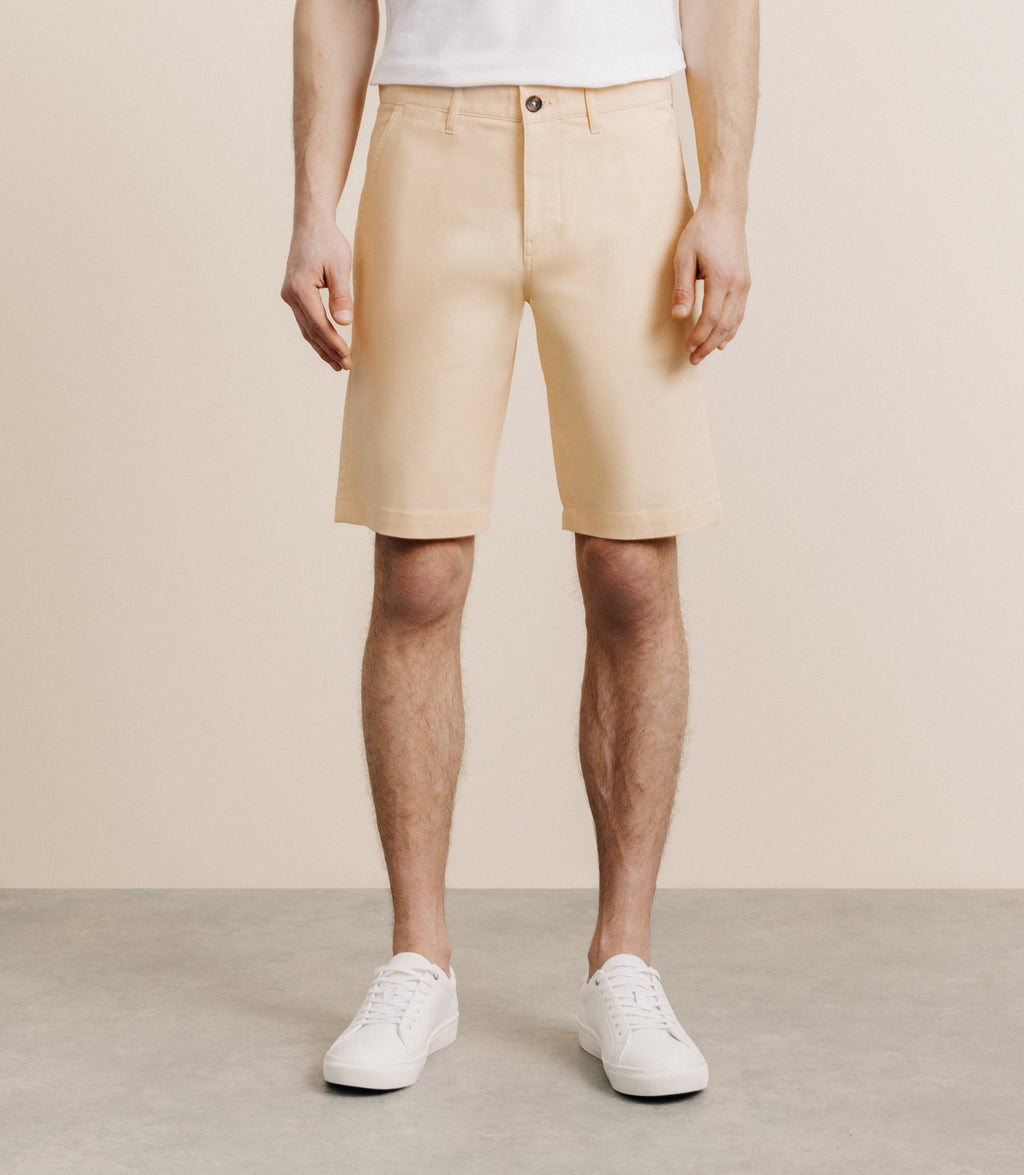 Bermuda coton stretch pêche - IZAC