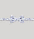 Noeud papillon fantaisie blanc - IZAC