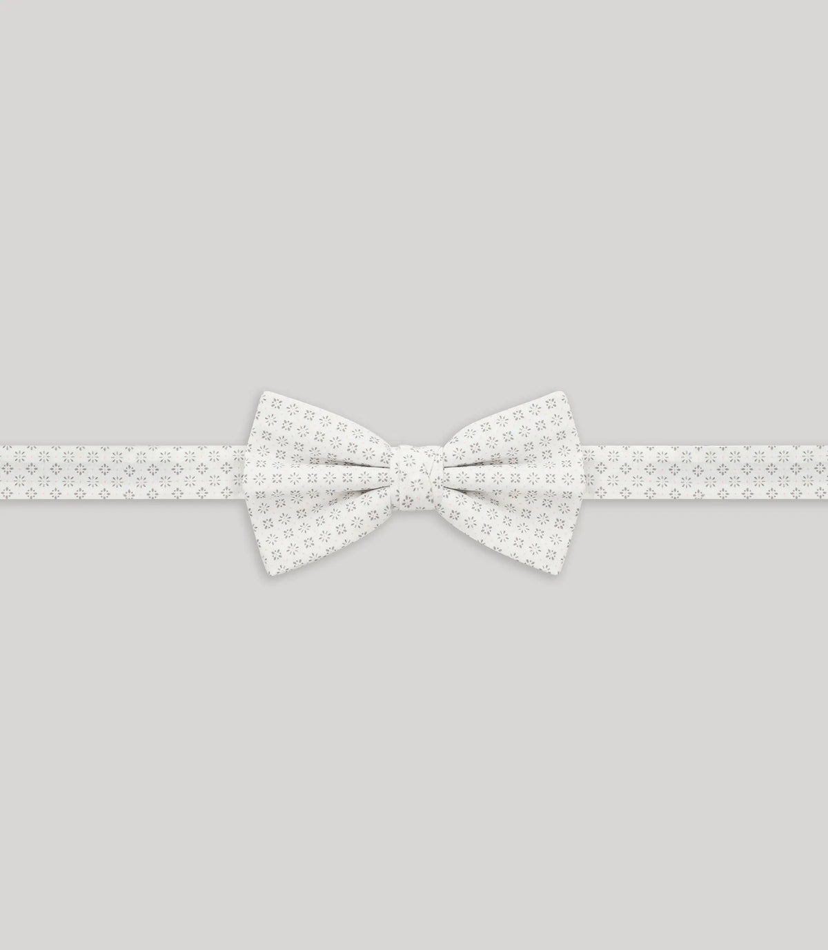 Nœud papillon fantaisie blanc - IZAC