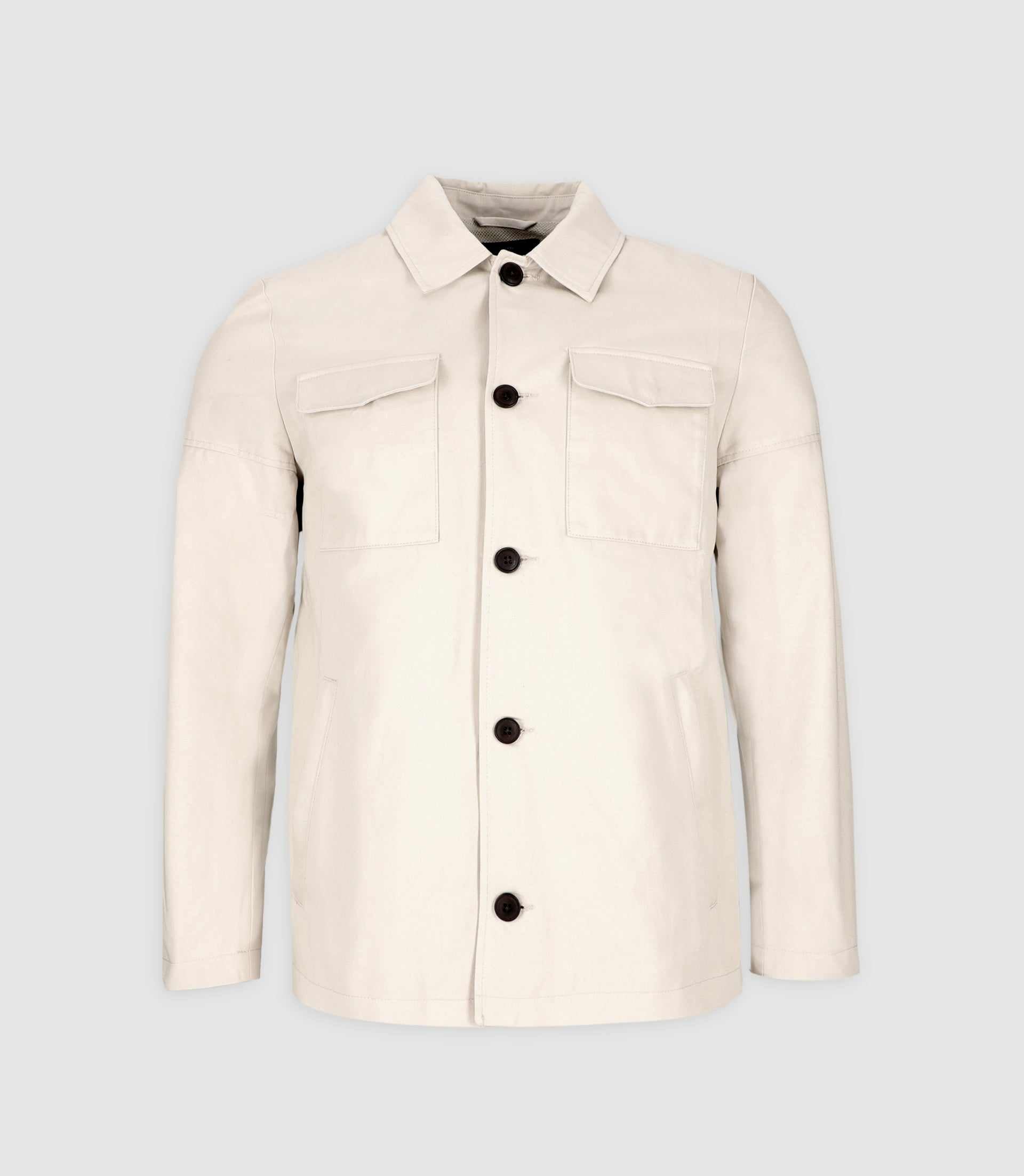 Blouson 2 poches beige mastic REC - IZAC