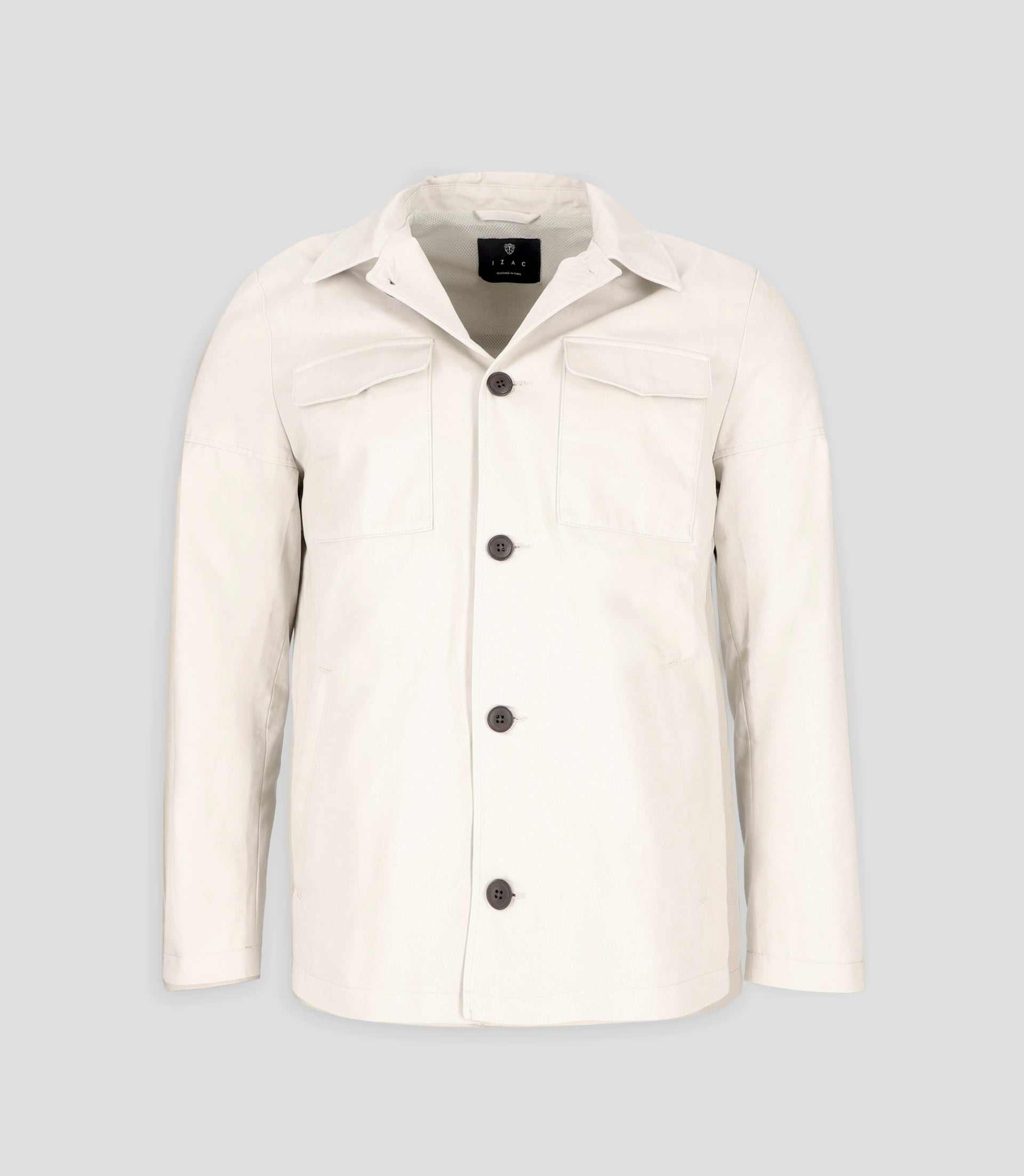 Blouson 2 poches beige mastic REC - IZAC