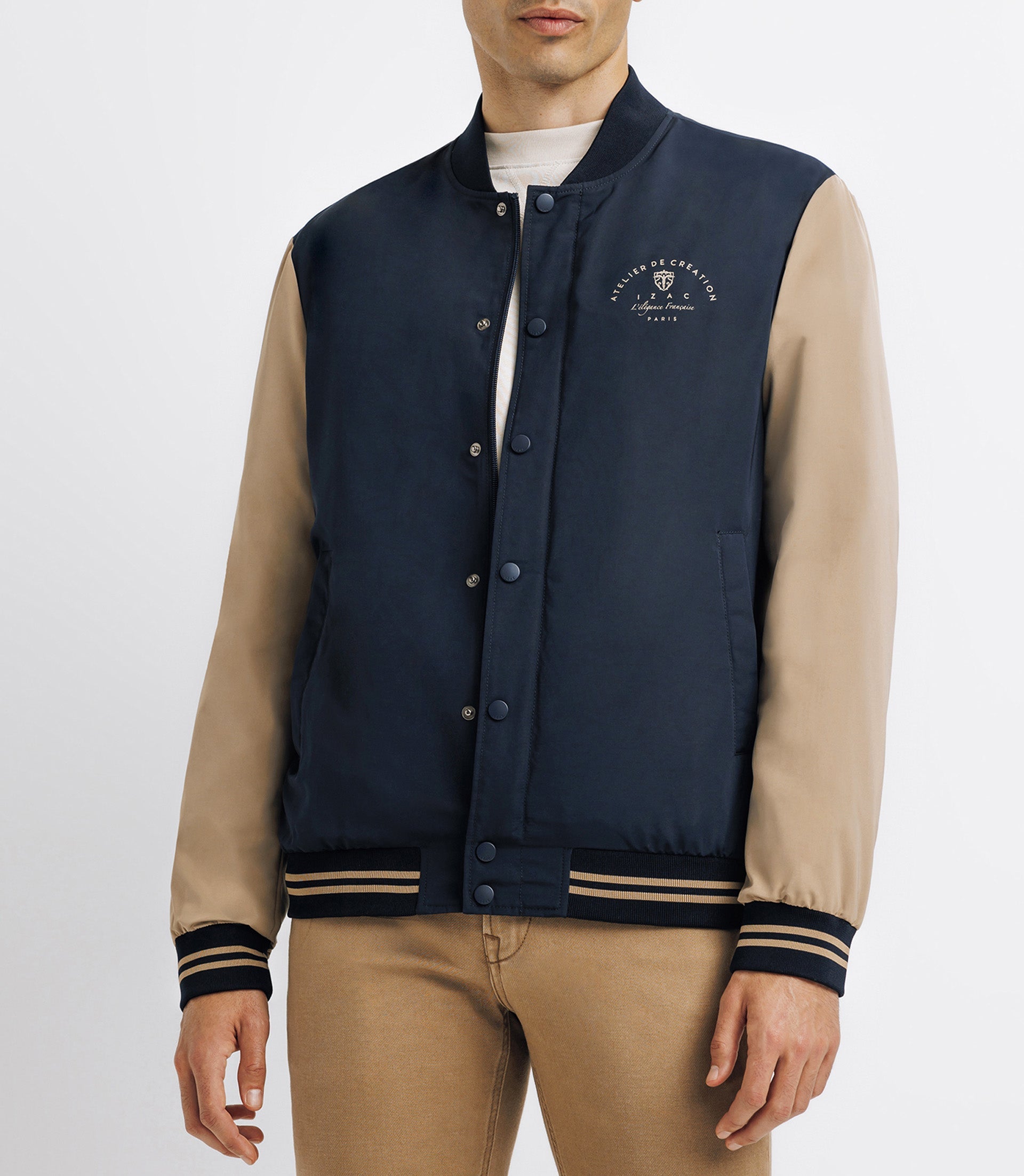 Blouson teddy sport marine - IZAC