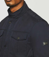 Veste saharienne 4 poches marine RONALD - IZAC