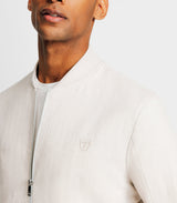 Blouson col teddy beige - IZAC