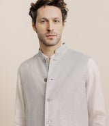 Blouson sans manche gris - IZAC