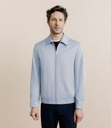 Blouson col chemise ciel - IZAC