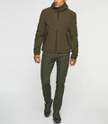 Blouson technique à capuche kaki MAHDY - IZAC