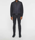 Blouson léger bi - matière marine MARA - IZAC