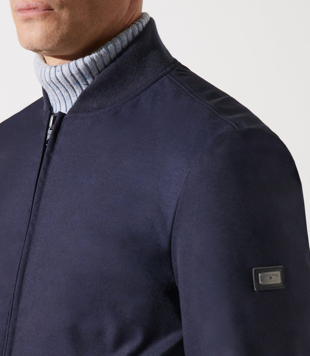 Blouson teddy marine MANILLE - IZAC