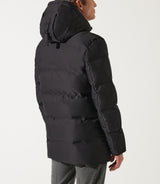 Parka longue matelassée noir MIKITA - IZAC