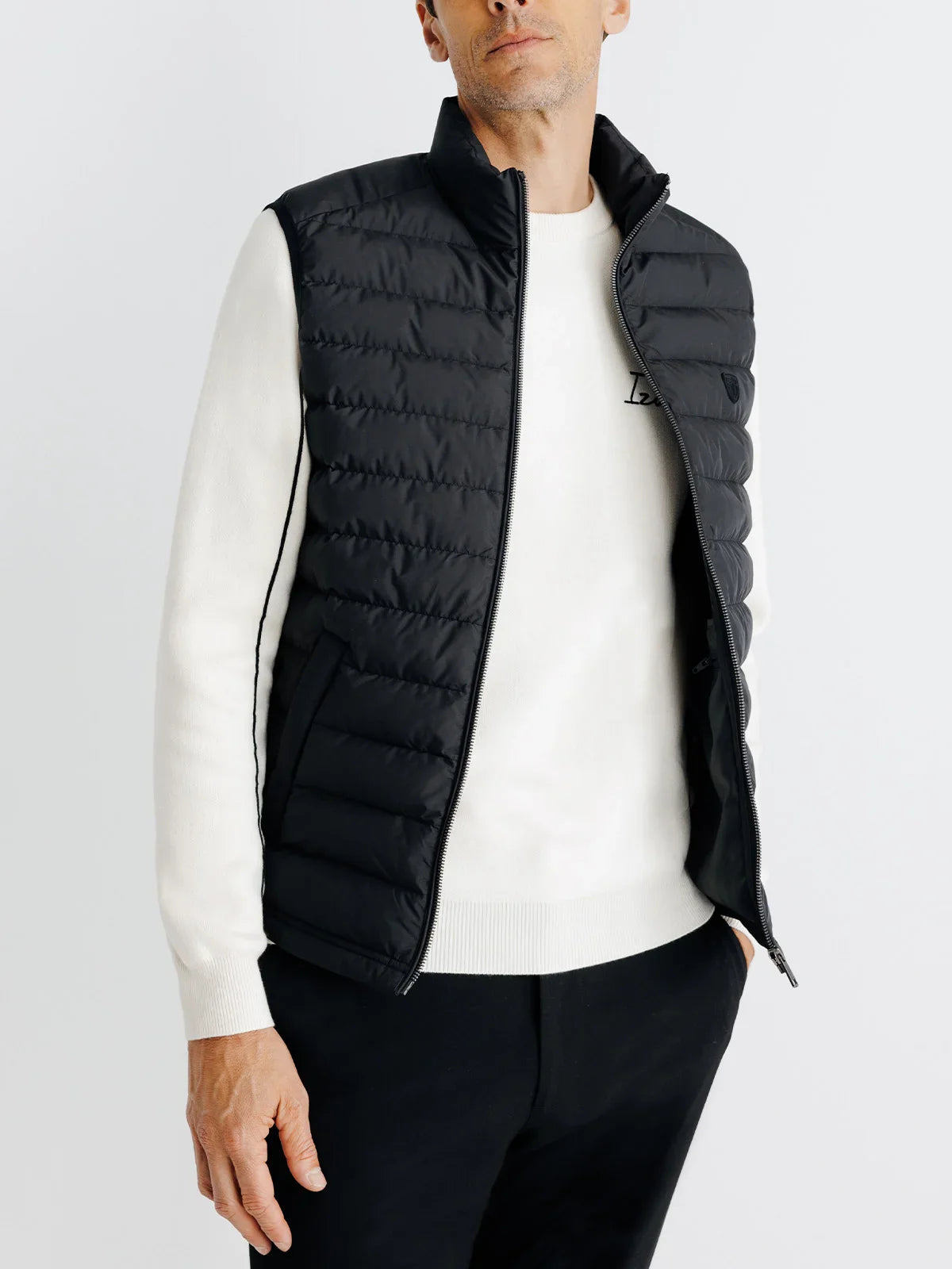 Doudoune sans manche noir - IZAC