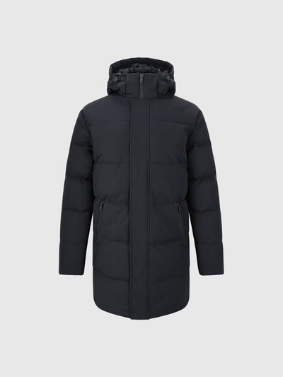 Doudoune longue marine - IZAC