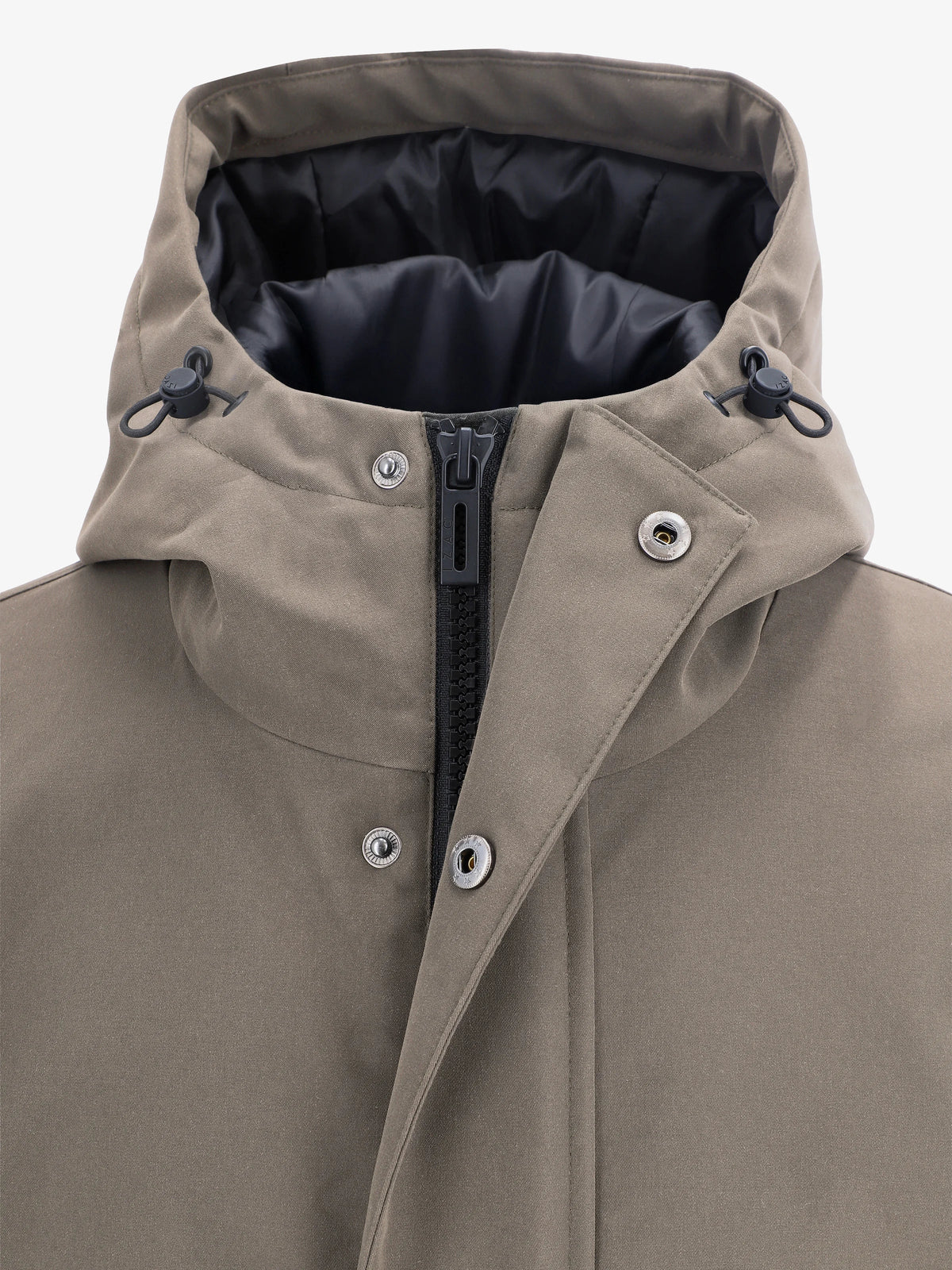 Parka longue taupe - IZAC