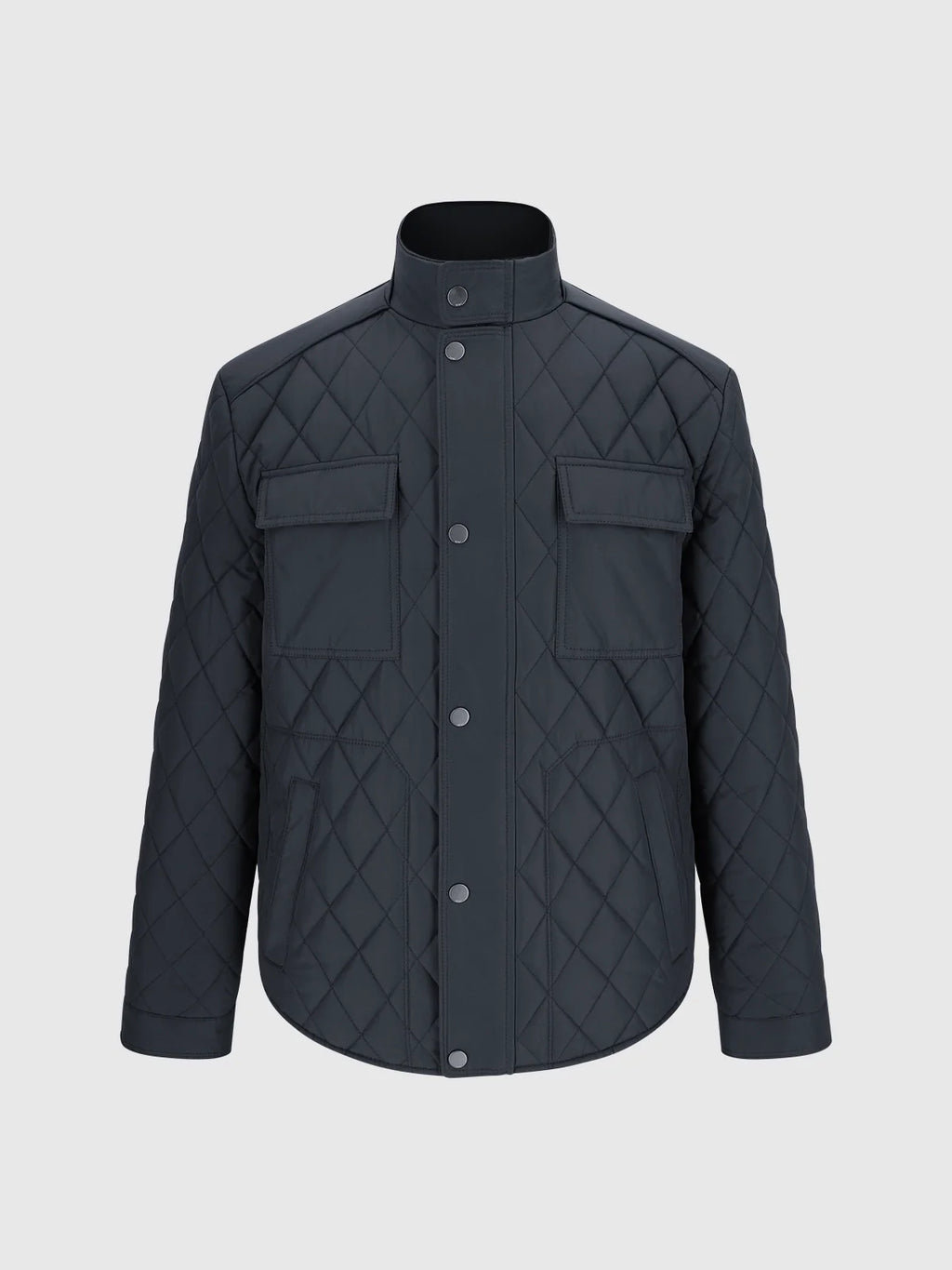 Blouson col montant marine - IZAC