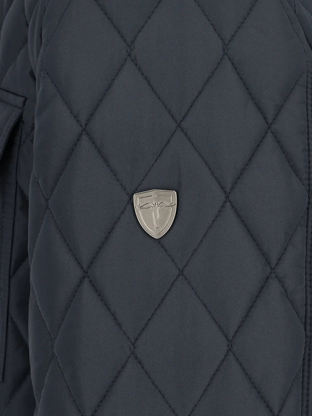 Blouson col montant marine - IZAC