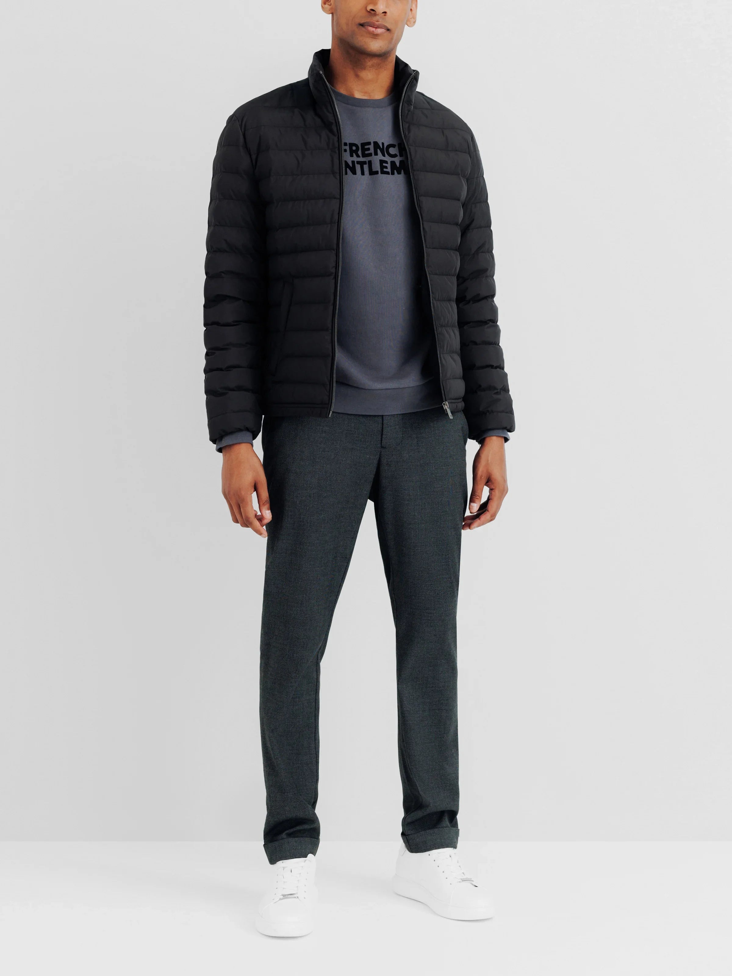 Doudoune légère noir - IZAC