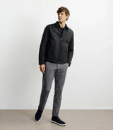 Blouson col chemise noir - IZAC