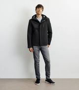 Parka courte 3 en 1 noire - IZAC