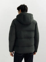 Doudoune courte kaki - IZAC