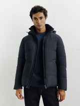 Doudoune courte marine - IZAC