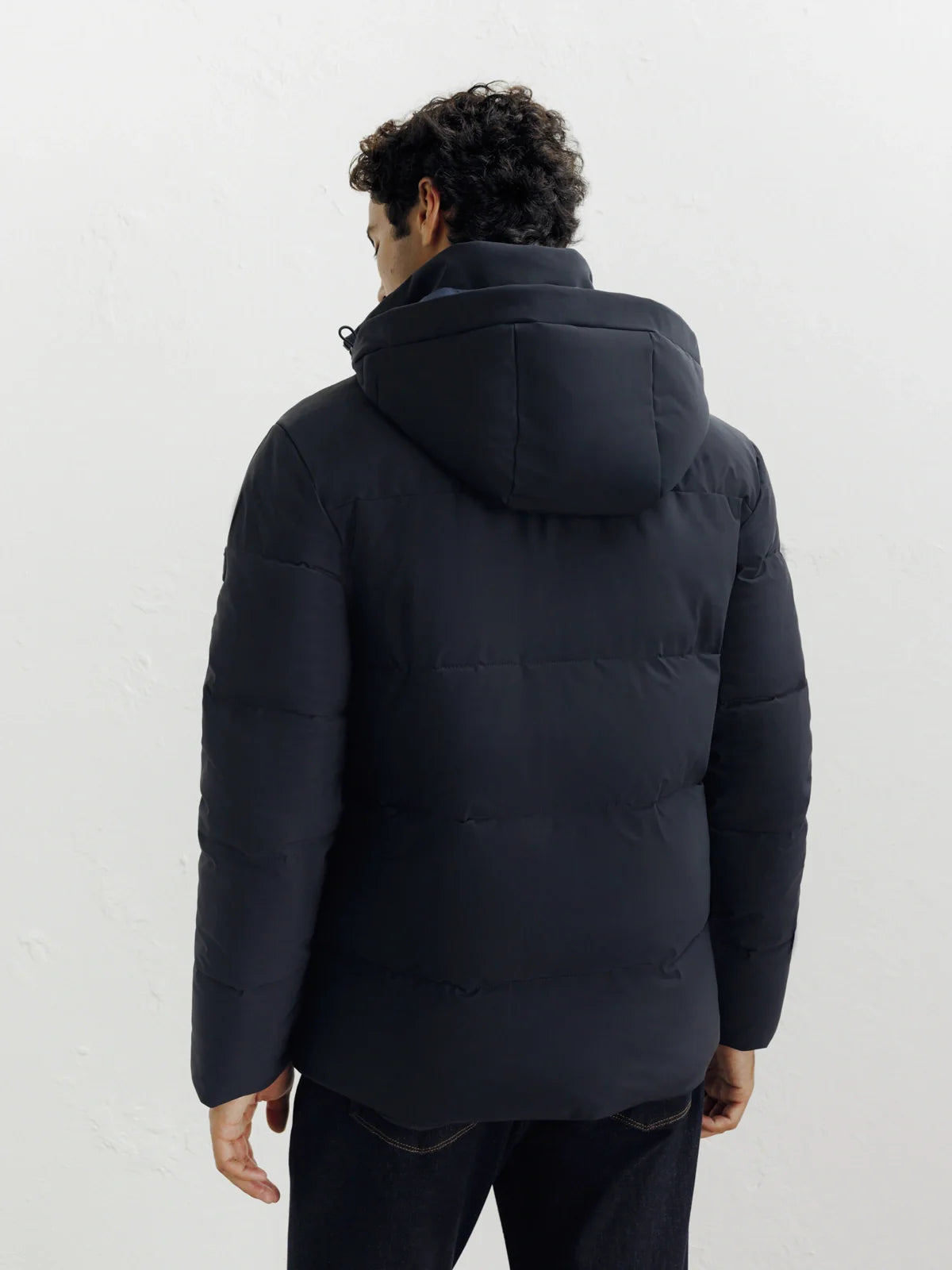 Doudoune courte marine - IZAC