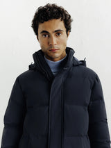 Doudoune longue marine - IZAC