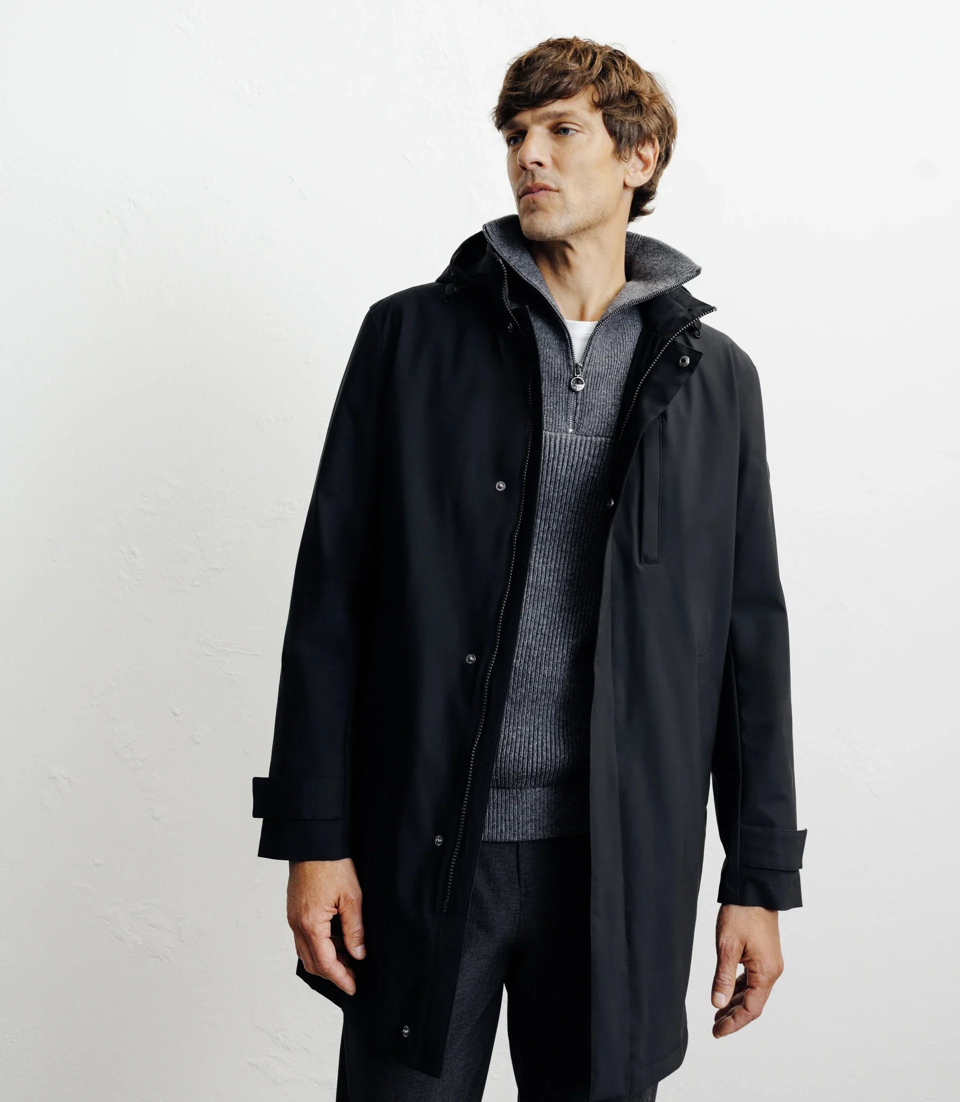 Parka légère noir - IZAC