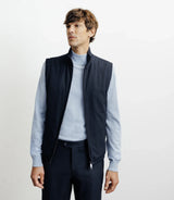 Doudoune sans manches marine - IZAC