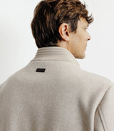 Blouson col montant beige - IZAC