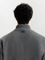 Blouson col montant gris - IZAC
