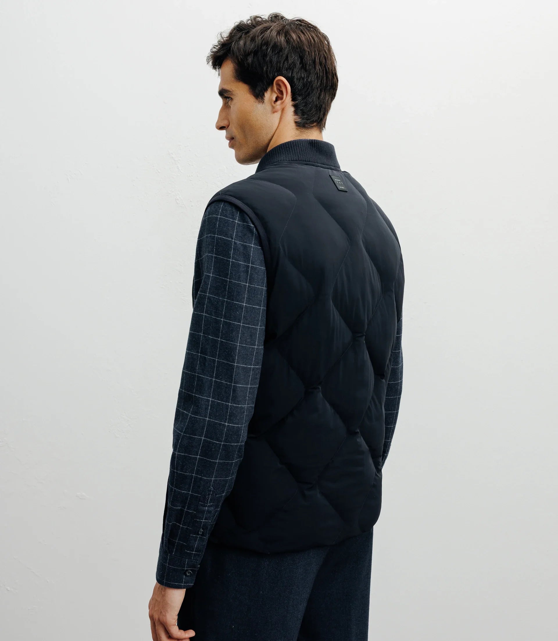 Doudoune sans manches marine - IZAC