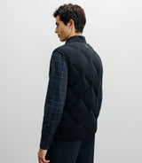 Doudoune sans manches marine - IZAC