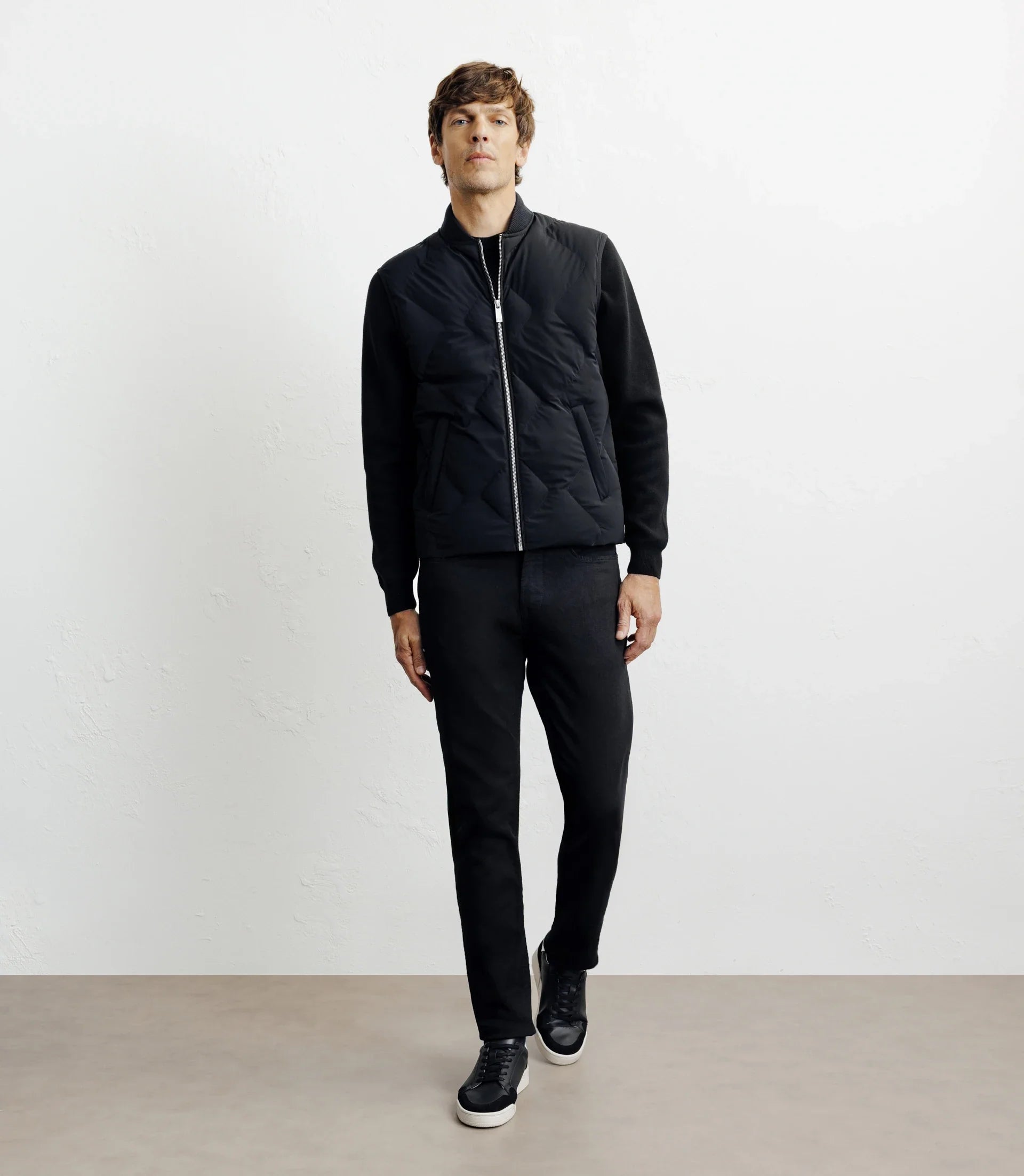 Doudoune sans manches noir - IZAC